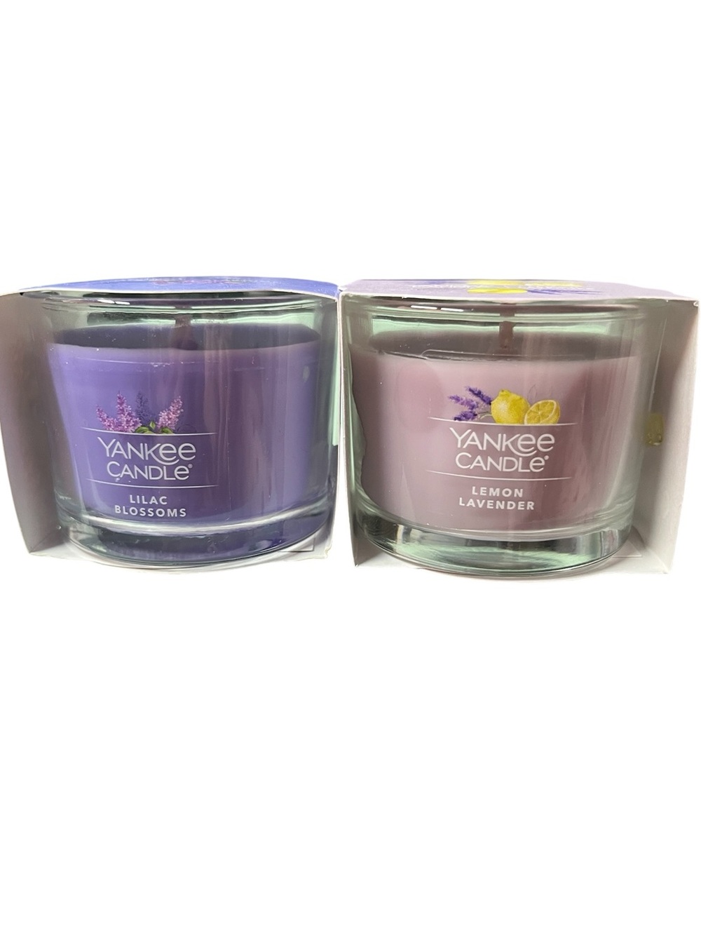 🕯️ Yankee Candle Mini Candle Gift Set – Lilac Blossoms & Lemon Lavender